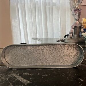 Galvanized Metal Tray